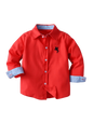 Boys Horse Pattern Top (Button-Down)